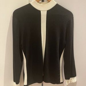 Black and White Classic Chic Sweater 🖤 Tommy Hilfiger XL